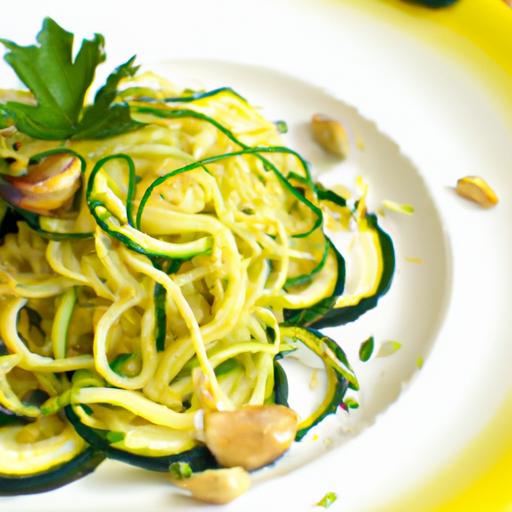 Zesty Zucchini Noodles with Ginger Garlic Twist Recipe