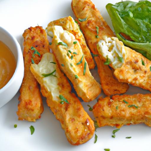 Crispy Almond Flour Mozzarella Sticks: A Healthy Twist