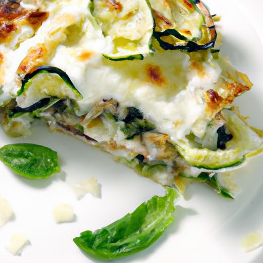 Wholesome White veggie Lasagna: A Creamy Garden Delight