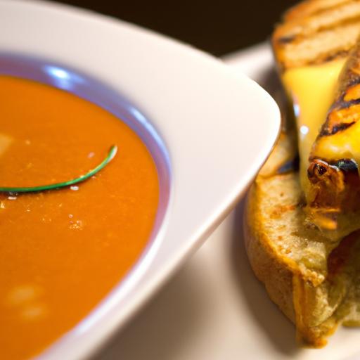 The Perfect Pairing: Grilled Cheese Meets⁢ Tomato Soup Delight