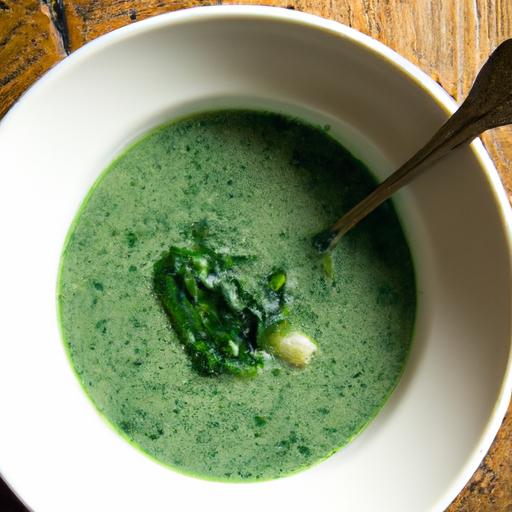 savor the Greens: A Simple and Nutritious Spinach Soup Recipe