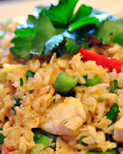 Savor Thai Basil Chicken Fried Rice: A Flavorful Delight