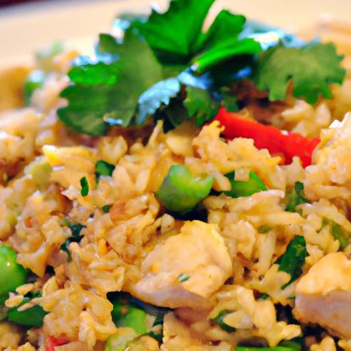 Savor Thai Basil Chicken Fried Rice: A Flavorful Delight