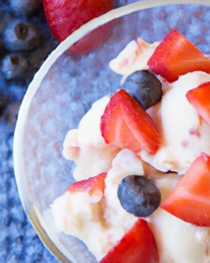 Chill Keto Delight: Creamy Cottage Cheese Ice Cream Treat