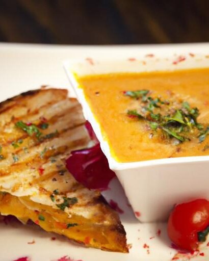 The Perfect Pairing: Grilled Cheese Meets Tomato Soup Delight