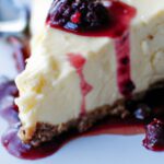 Decadent Vegan Cheesecake with Luscious Berry Compote Delight