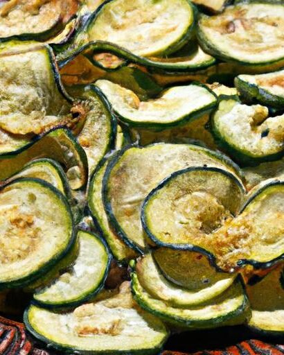 Crispy Parmesan Zucchini Chips: A Tasty Healthy Snack Idea