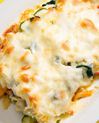 Wholesome White Veggie Lasagna: A Creamy Garden Delight