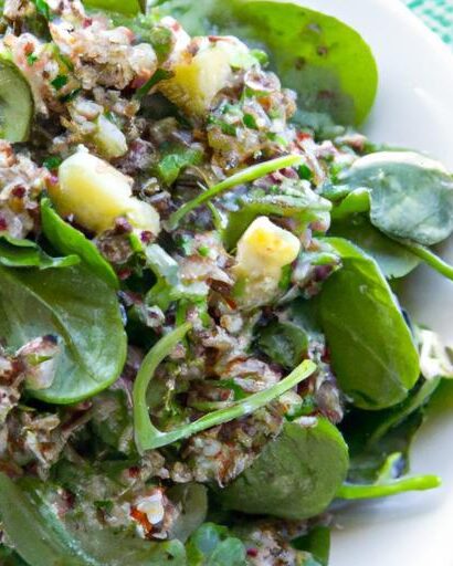 Power-Packed Quinoa Spinach Salad: A Nutritious Delight