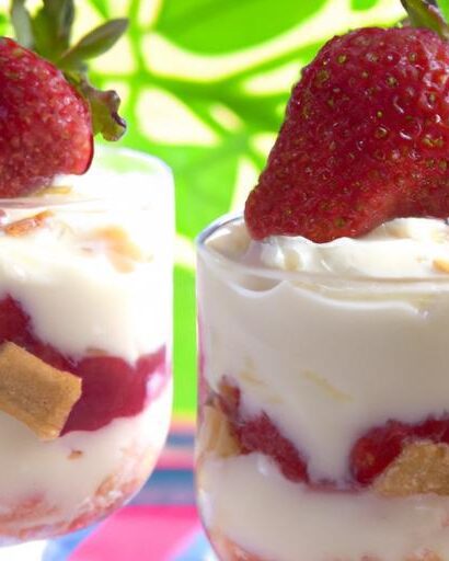 Deliciously Easy Strawberry Shortcake Parfait Cups Recipe