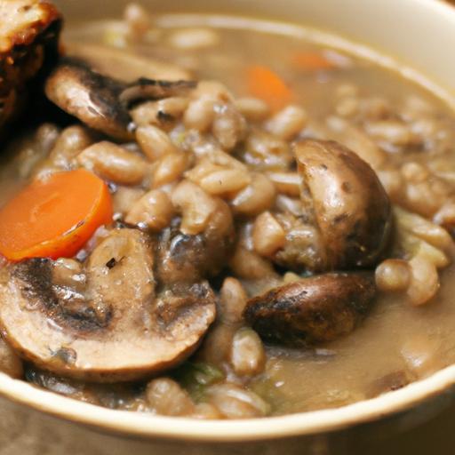 Hearty Barley and Mushroom Soup: A Comforting Classic Recipe