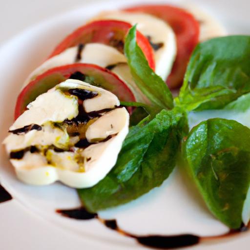 Fresh Flavors: Perfecting Caprese Salad with balsamic Glaze
