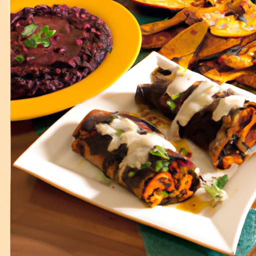 Hearty Sweet Potato & Black Bean Enchiladas: A Flavorful Twist