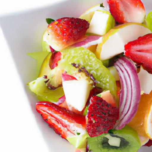 Tropical⁤ Fruit Salad with Zesty Lime Honey Dressing⁢ Delight