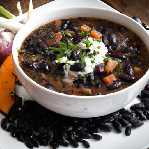 Fiery Black Bean Soup: A Bold Twist on Classic Comfort