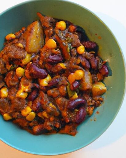 Hearty Vegan Chili: Slow Cooker Recipe for Cozy Flavor