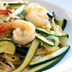 Savor Shrimp & Zucchini Stir-Fry with Tender Rice Noodles