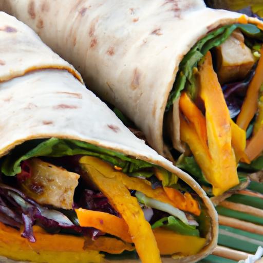Fuel Your Day: Delicious Black Bean & Sweet Potato Wrap Recipe
