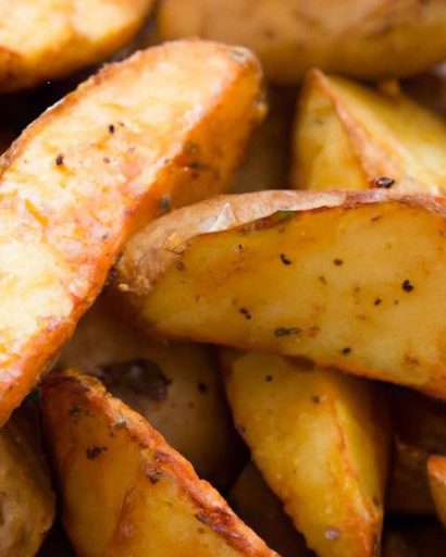 Crispy Air Fryer Potato Wedges with Perfect Seasoning
