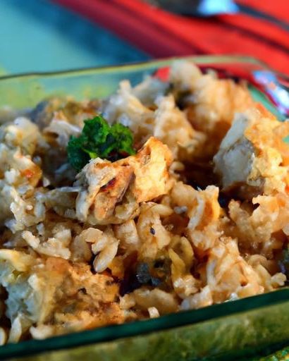 Hearty Chicken and Rice Casserole: Comfort in Every Bite