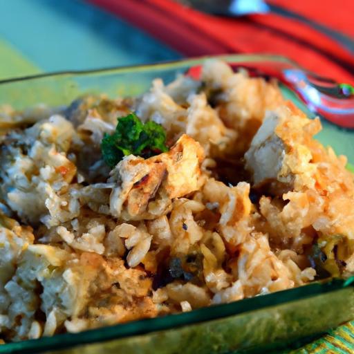 Hearty Chicken and Rice Casserole: Comfort in Every Bite