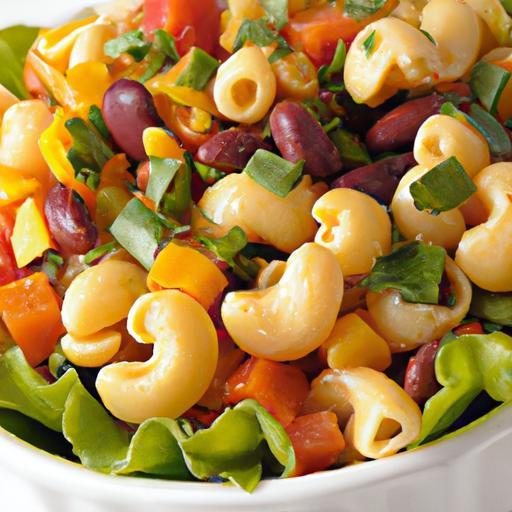 Hearty Pasta Salad with Beans: A Nutritious Twist on Classic