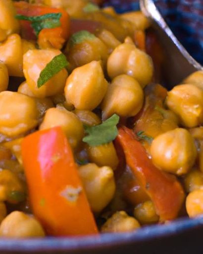 Bright & Nourishing Sweet Potato Chickpea Curry Recipe
