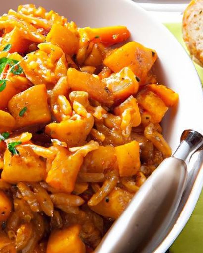 One-Pot Wonder: Sweet Potato, Rice & Pasta Delight Recipe