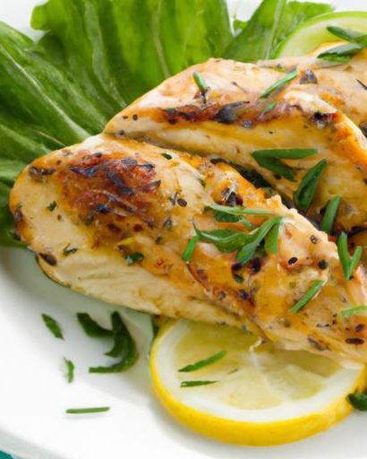 Zesty Lemon Herb Grilled Chicken: A Flavorful Summer Delight