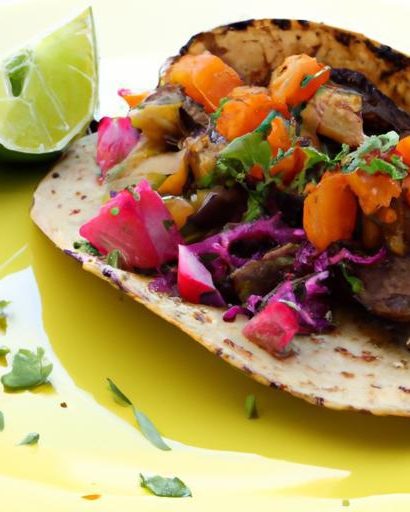 Nutritious Delight: Sweet Potato & Black Bean Tacos Recipe