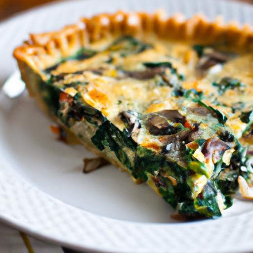 Savor Every Bite: ‌Cheesy Spinach &‌ Mushroom Frittata Delight