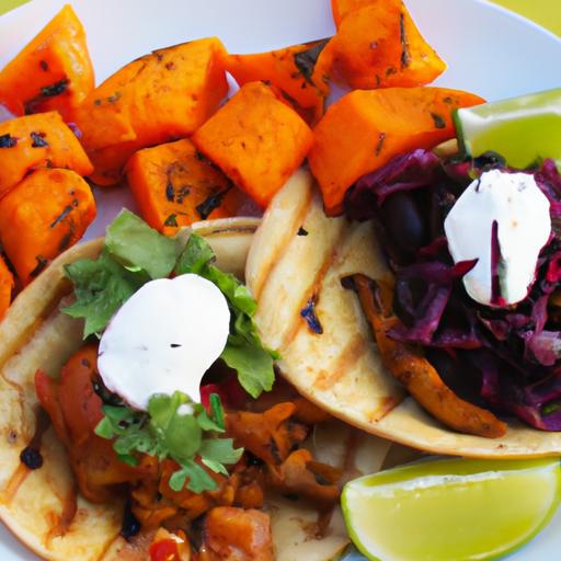 Nutritious Delight: Sweet Potato & Black Bean Tacos Recipe