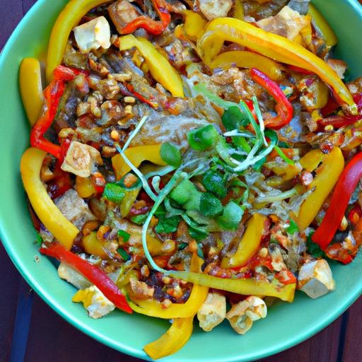 flavor-Packed Spicy Peanut Tofu Bowls: A Tasty Twist