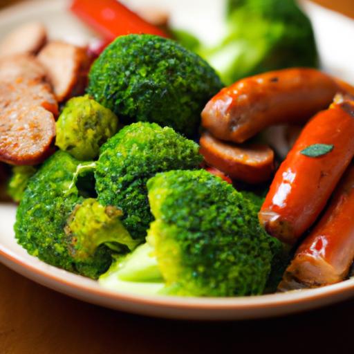 Sausage & Broccoli:⁢ A Savory⁢ Duo for Healthy Meals