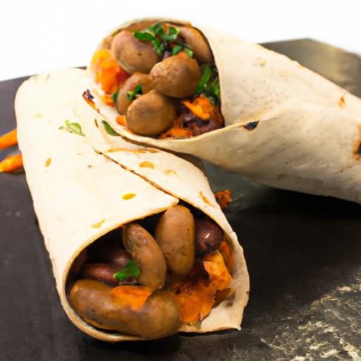 Fuel‍ Your‍ Day: Delicious Black Bean & Sweet Potato Wrap Recipe