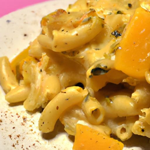 creamy Vegan Butternut Squash Mac & Cheese Delight