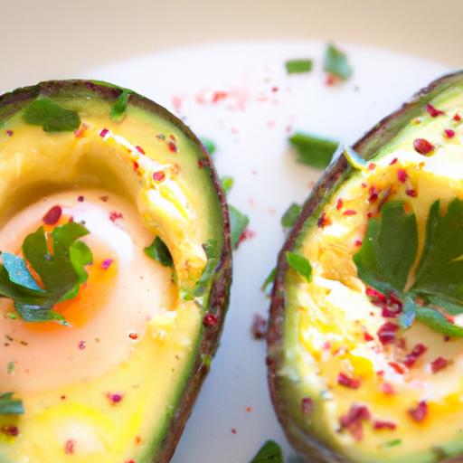 Creamy Baked ⁤Eggs in Avocado: A Nutritious Twist