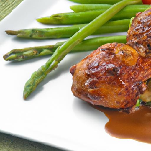 tangy Balsamic Chicken Thighs: A flavorful Dinner Delight