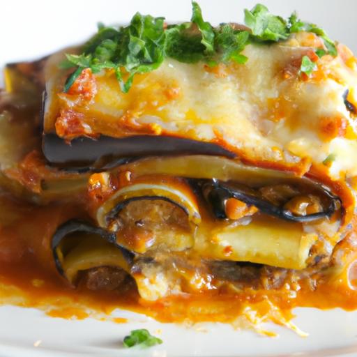 Eggplant Lasagna Layers: A Delicious Twist on Tradition