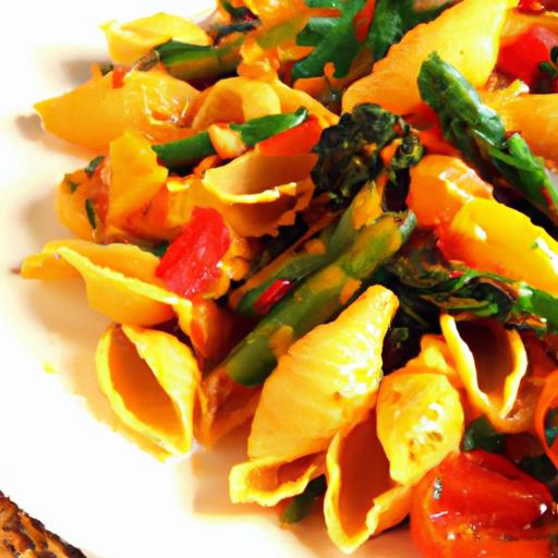Fiery Veggie Pasta Made Simple: A Quick Spicy Delight