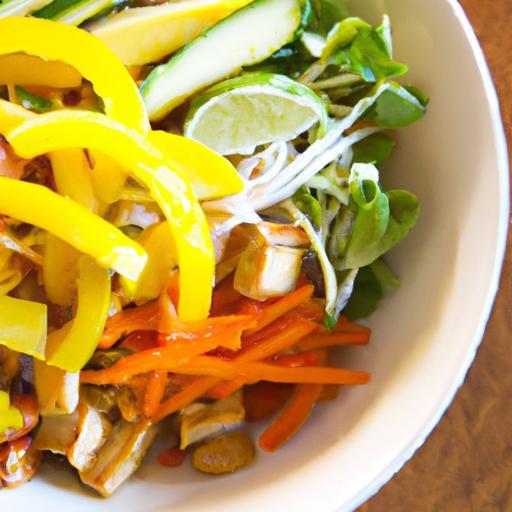 Flavor-Packed Spicy Peanut Tofu Bowls: A Tasty Twist