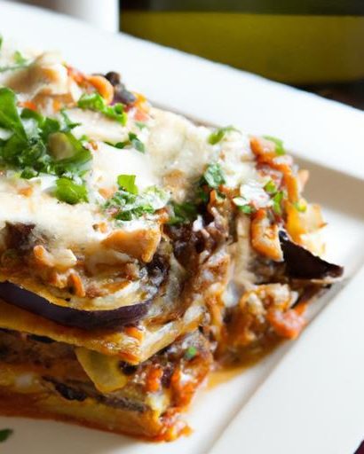 Eggplant Lasagna Layers: A Delicious Twist on Tradition
