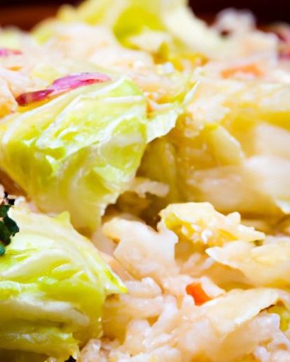 Rice and Cabbage: A Flavorful Duo Nourishing Cultures