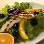 Fresh Twist: Greek Salad Meets Savory Grilled Chicken Delight