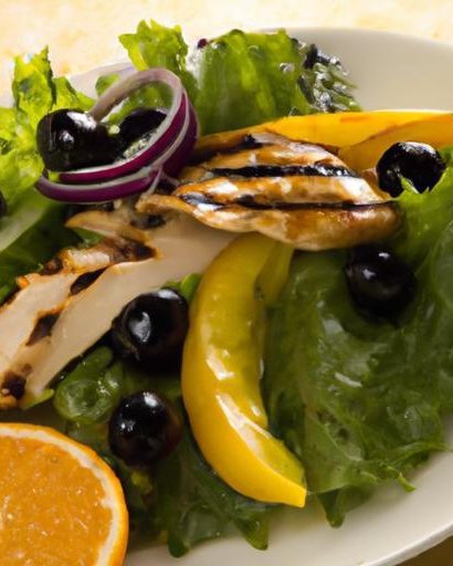 Fresh Twist: Greek Salad Meets Savory Grilled Chicken Delight