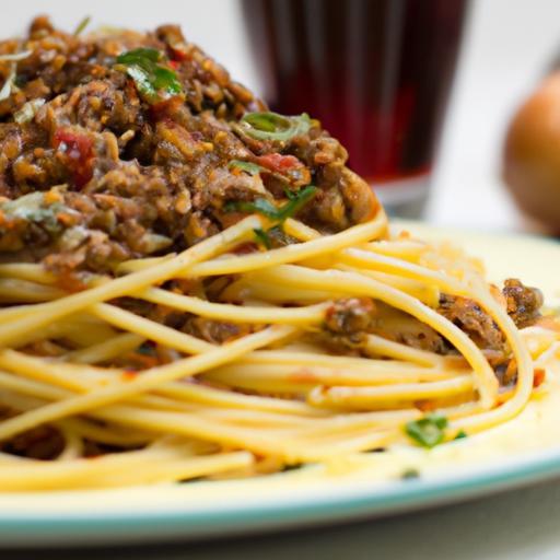 Savor Spaghetti Bolognese Made with Beef: A Hearty Classic