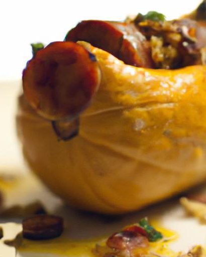 Hearty Sausage Stuffed Acorn Squash: A Fall Flavor Feast