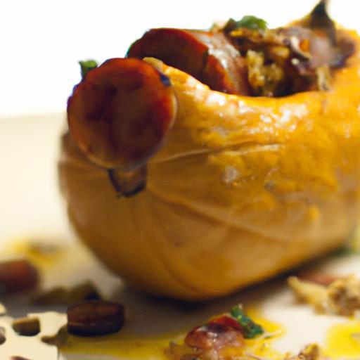 Hearty Sausage Stuffed Acorn Squash: A Fall Flavor Feast