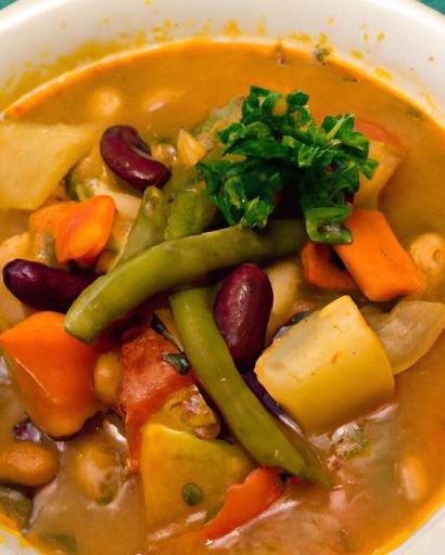 Burst of Veggies: Elevate Your 15 Bean Soup Recipe
