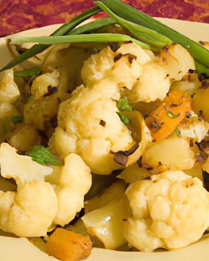 Wholesome Cauliflower & Potato Curry: A Flavorful Delight